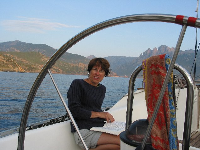 061.jpg - Au mouillage dans le Golfe de Porto - PLage de Caspio .