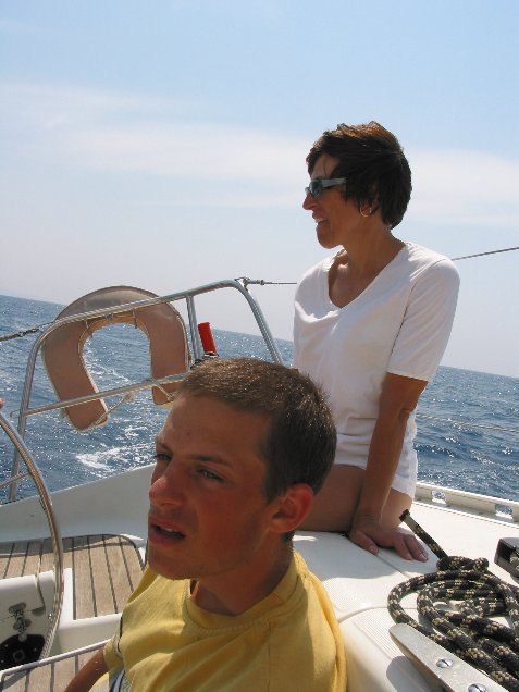 095.jpg - Bonne Brise - Marie et Antoine appr�cient ....